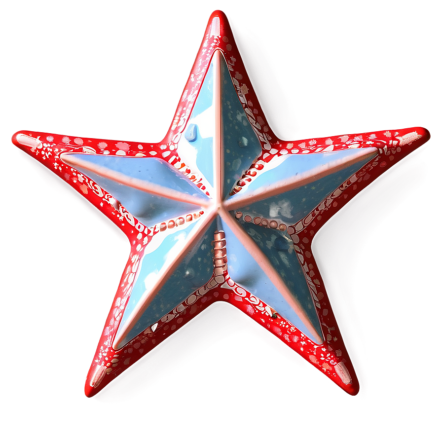 Twinkling Red Star Png Rvx PNG Image