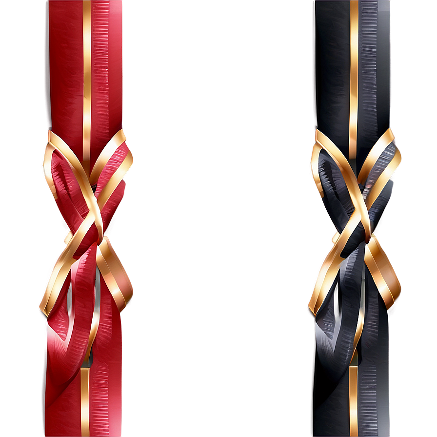 Twisted Red Ribbon Png 05252024 PNG Image