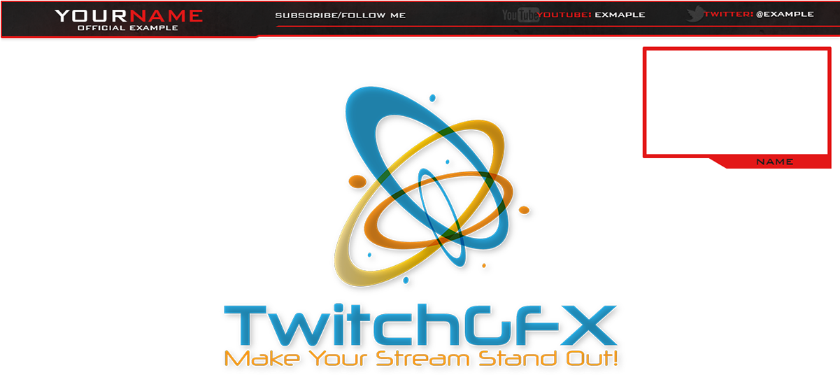 Twitch G F X_ Webcam_ Overlay_ Example PNG Image