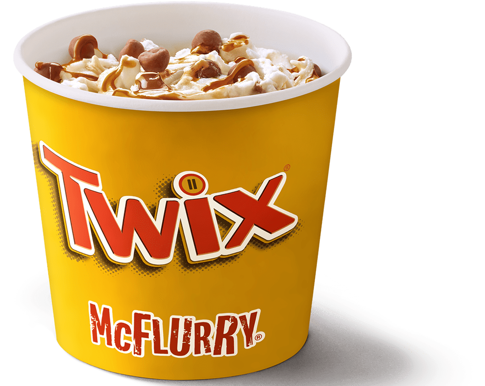 Twix Mc Flurry Mc Donalds PNG Image