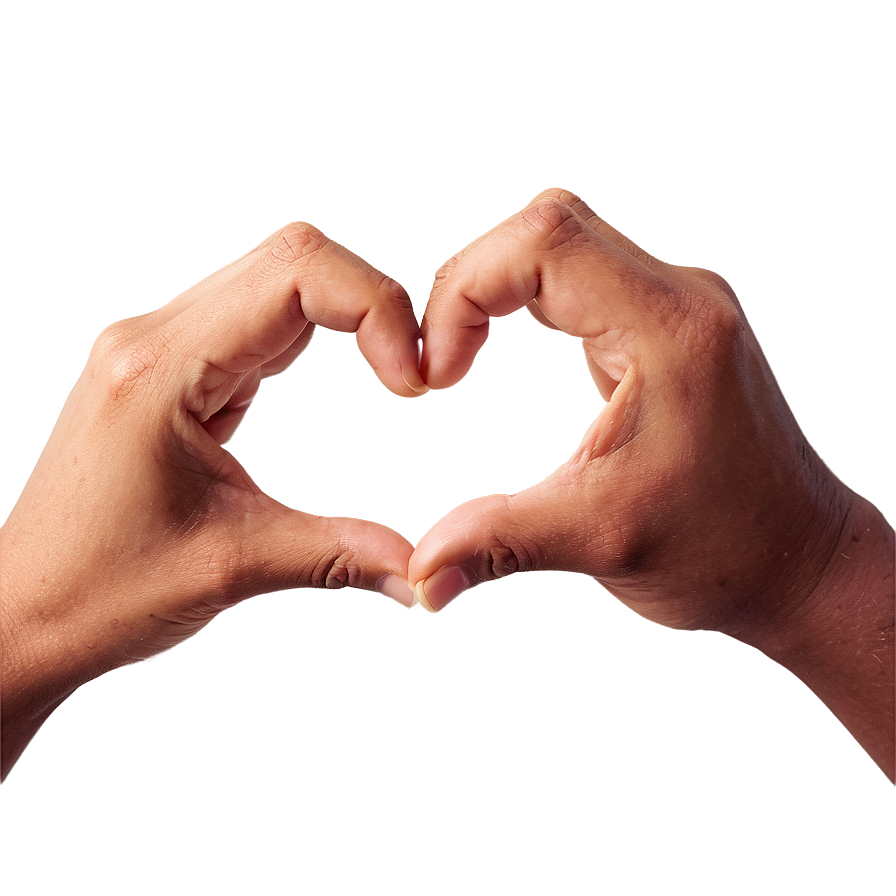 Two Hands Forming A Heart Emoji Png 05252024 PNG Image