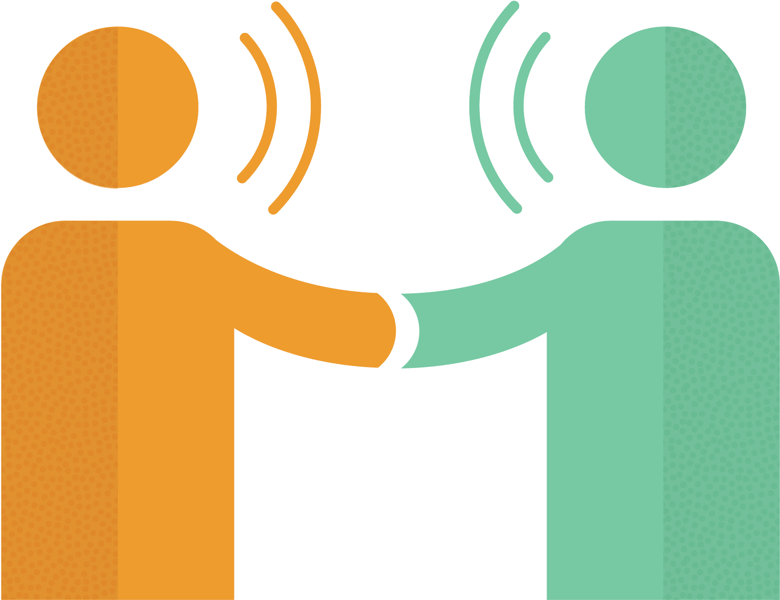 Two People Engagingin Handshake PNG Image