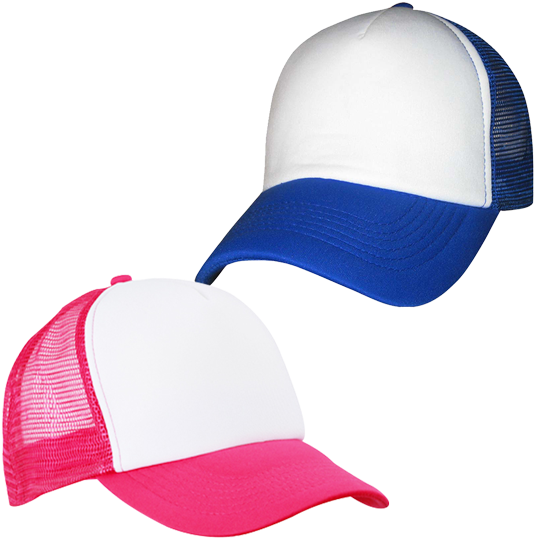 Two Tone Trucker Hats PNG Image