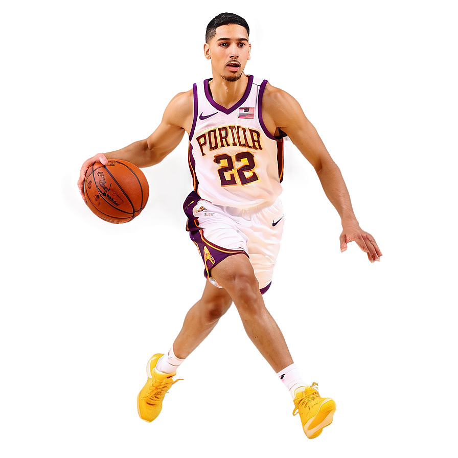 Tyrese Haliburton Layup Motion Png Mpa84 PNG Image