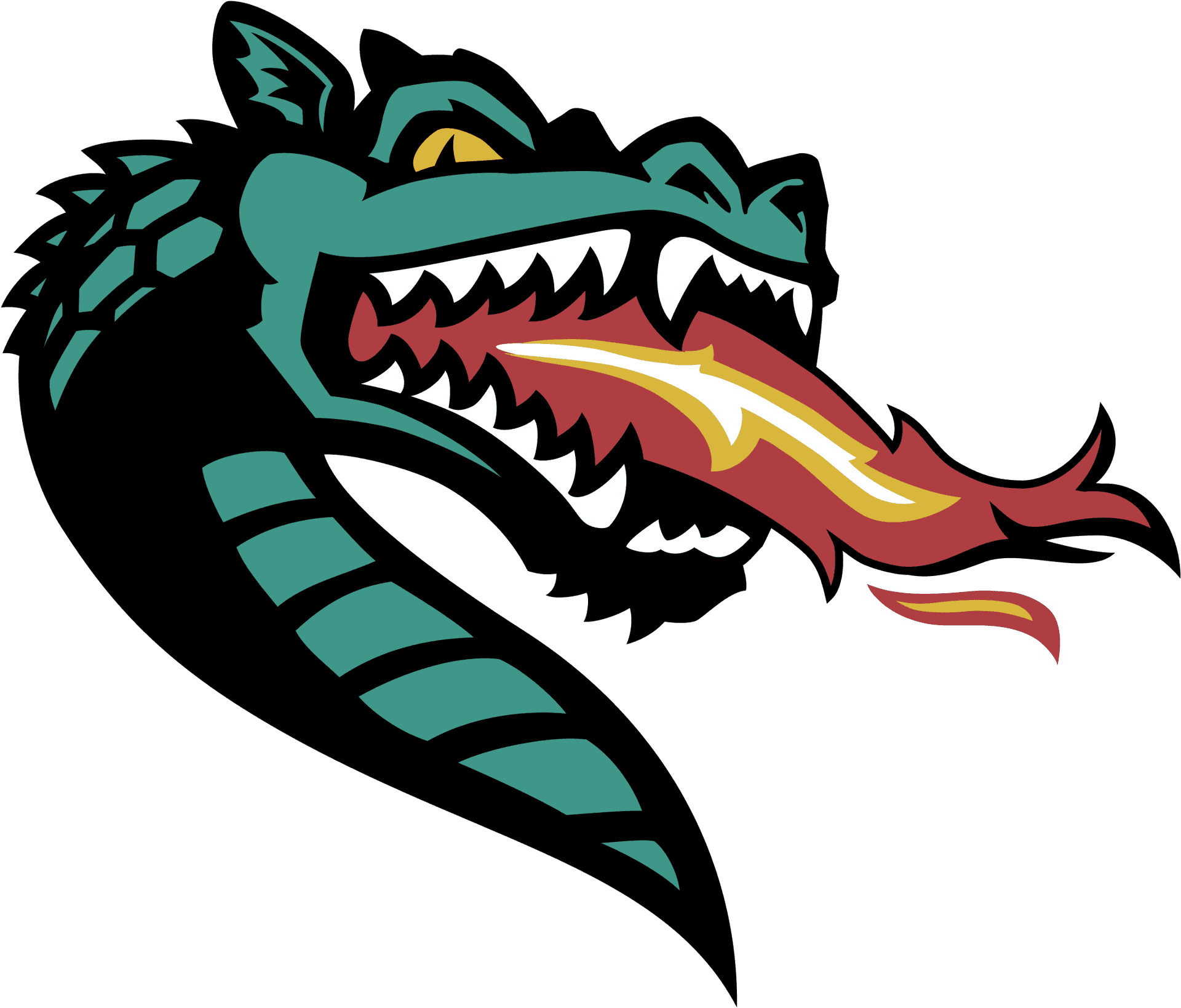 U A B Blazers Dragon Logo PNG Image