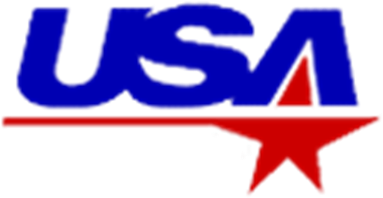 U S A Logo Red Blue Star PNG Image