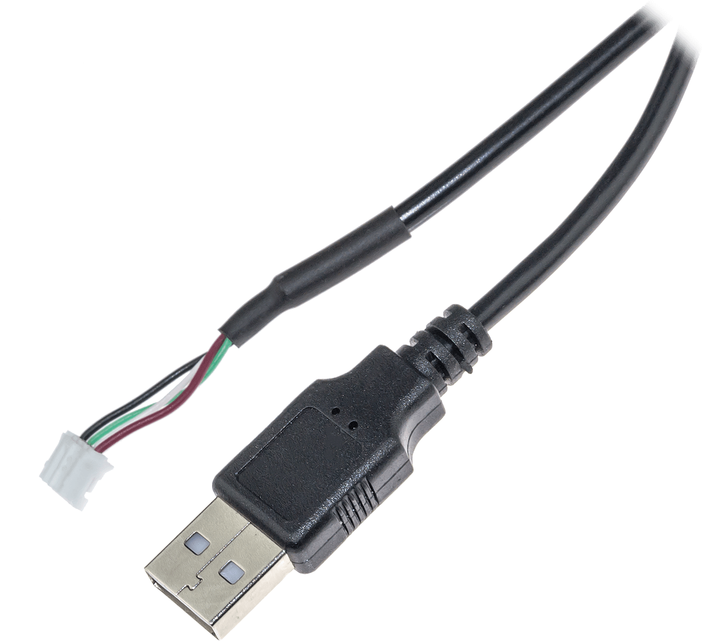 U S B Cable Damaged Exposed Wires PNG Image