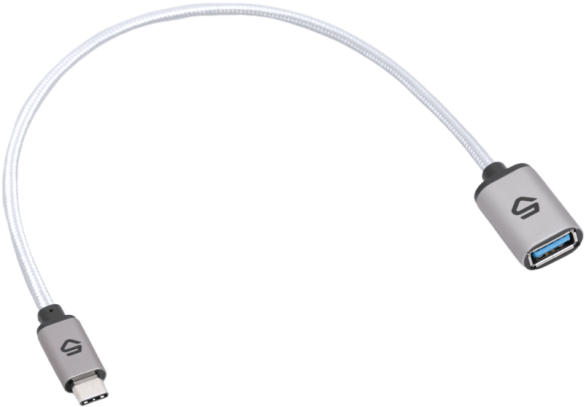 U S B Cto U S B A Adapter Cable PNG Image