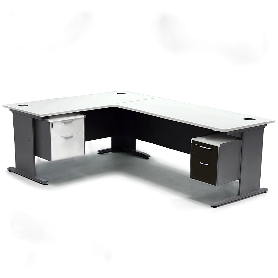 U-shaped Office Desk Png 69 PNG Image