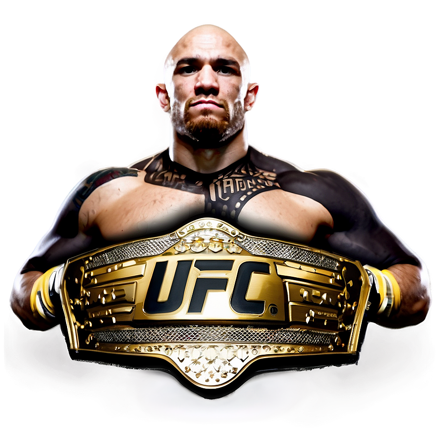 Ufc Title Holder Belt Png Bpv PNG Image