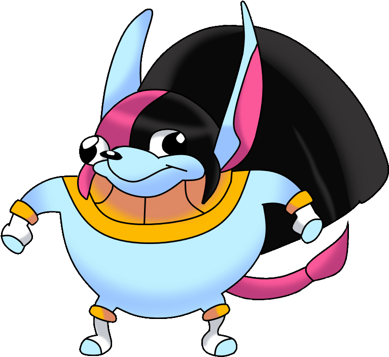 Ugandan_ Knuckles_ Batman_ Fusion_ Character PNG Image