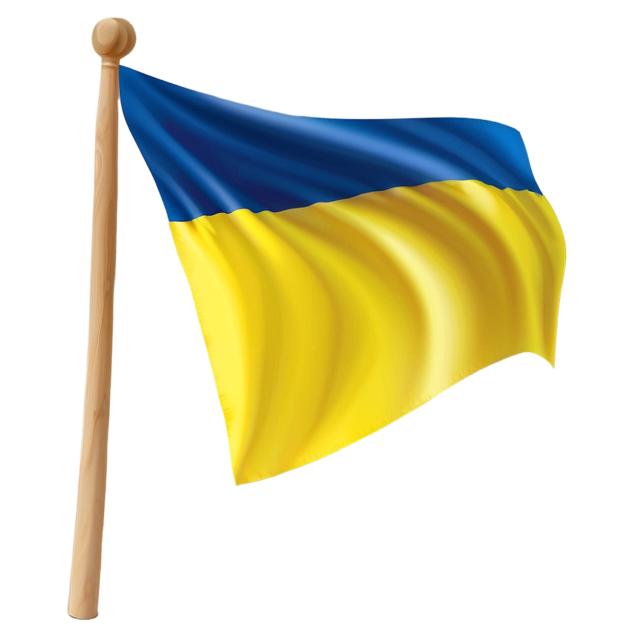 Ukraine Flag Vector Png Icw20 PNG Image