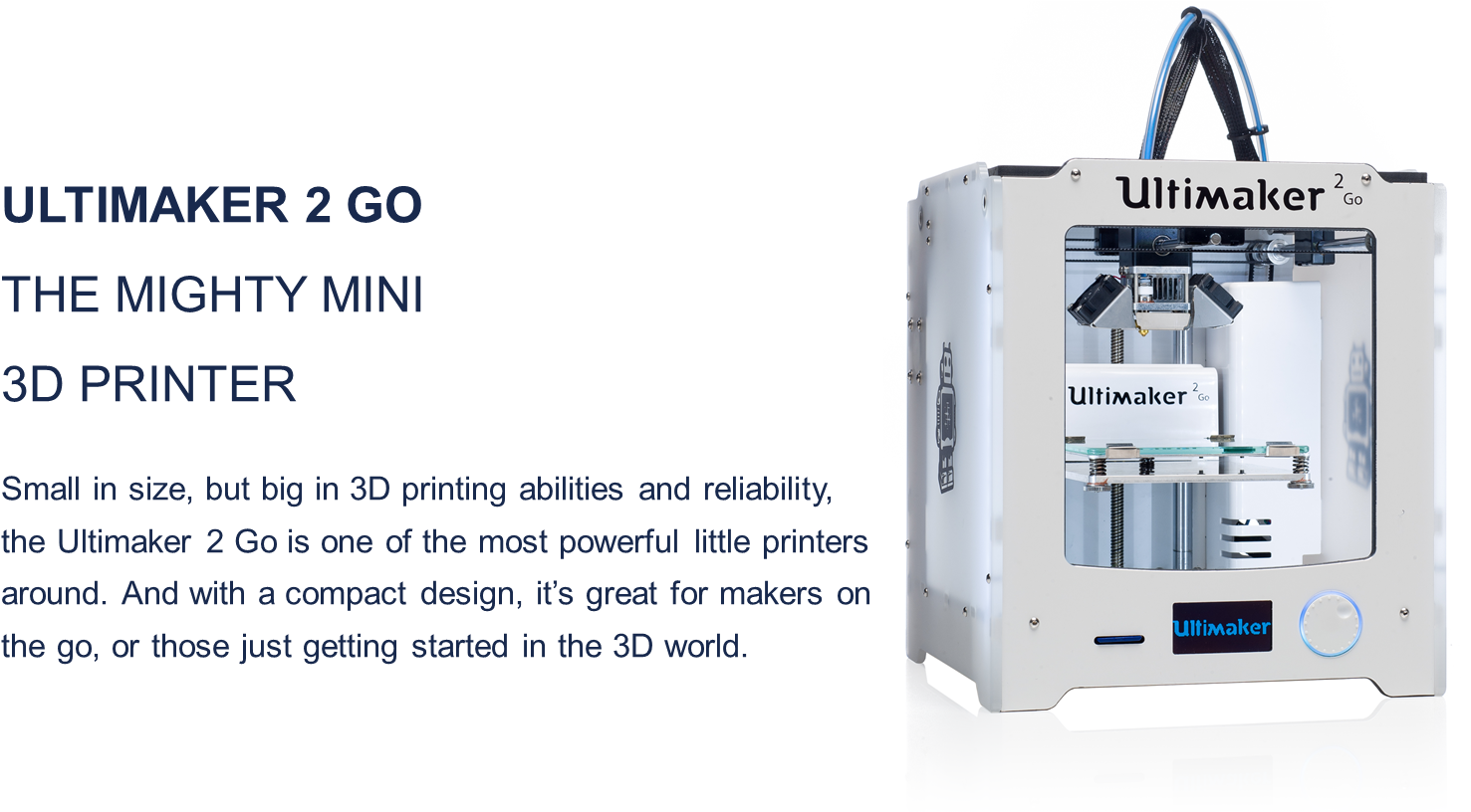 Ultimaker2 Go3 D Printer PNG Image