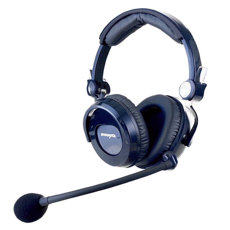 Ultra-comfort Headset With Microphone Png 06292024 PNG Image