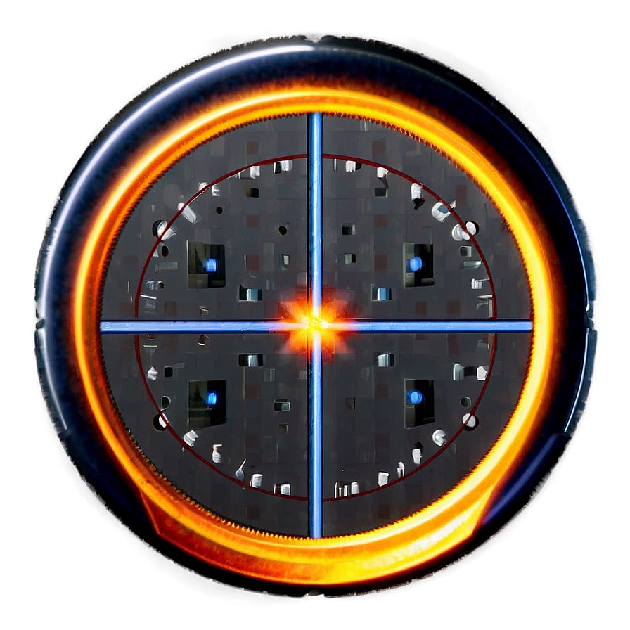 Ultra Fine Dot Crosshair Png Vdc PNG Image