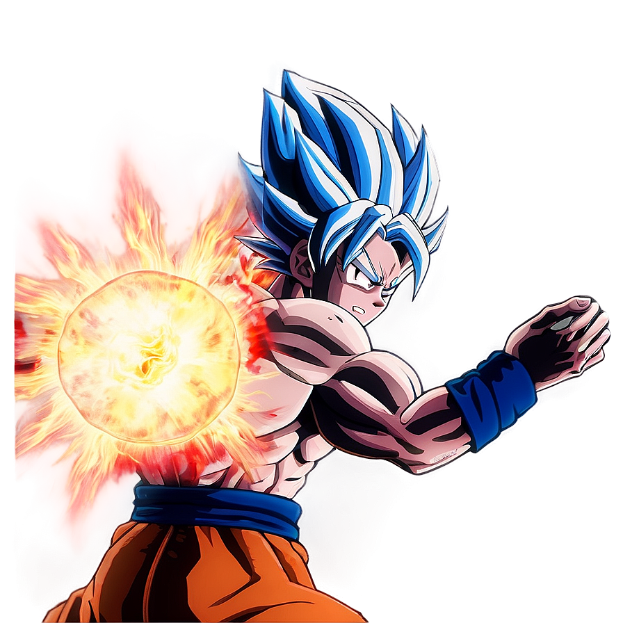 Ultra Instinct Fiery Aura Png Pms PNG Image