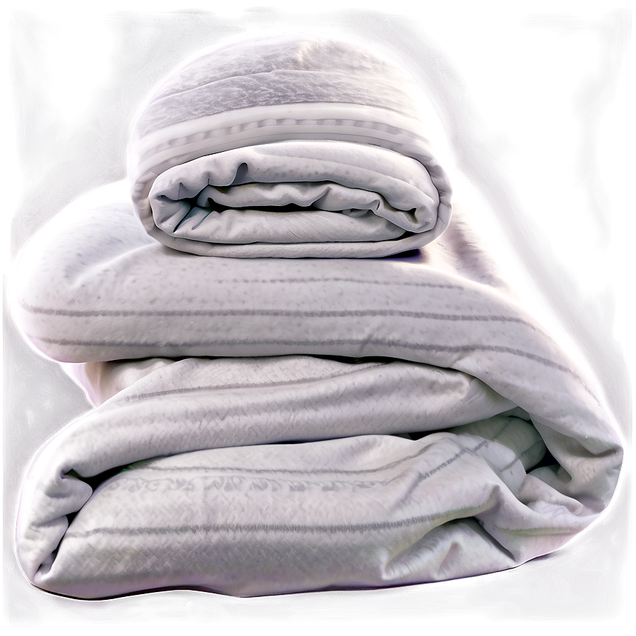 Ultra-soft White Blanket Png Pkd9 PNG Image