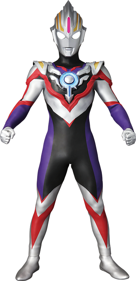 Ultraman Full Body Pose PNG Image