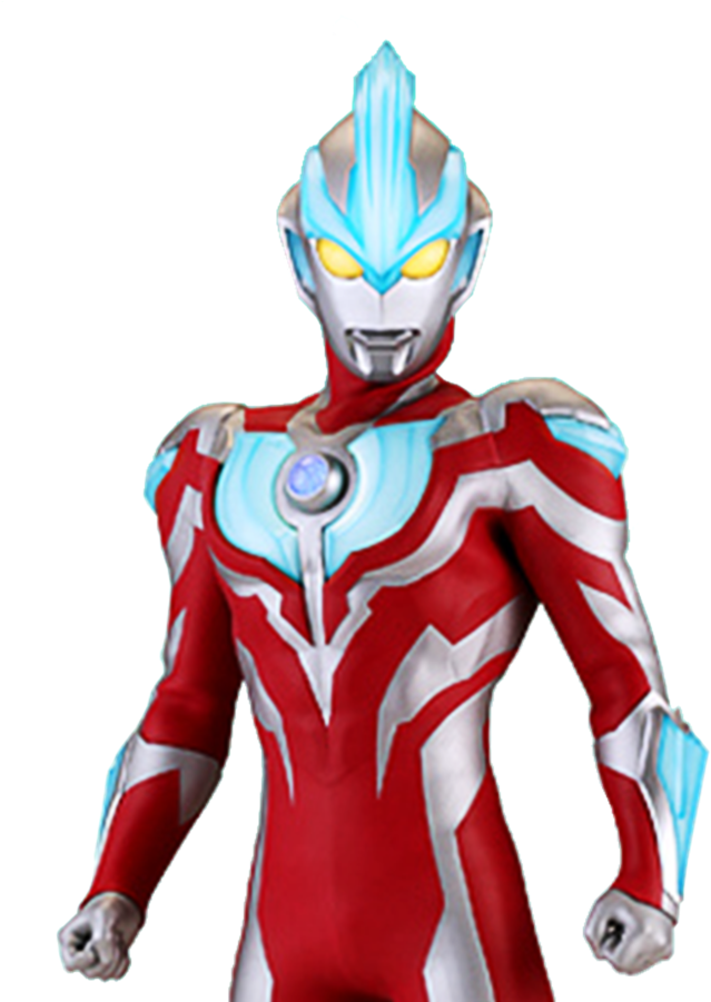 Ultraman Hero Pose PNG Image