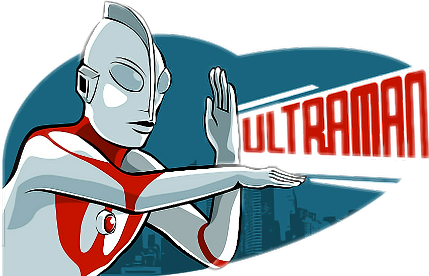 Ultraman Iconic Pose PNG Image