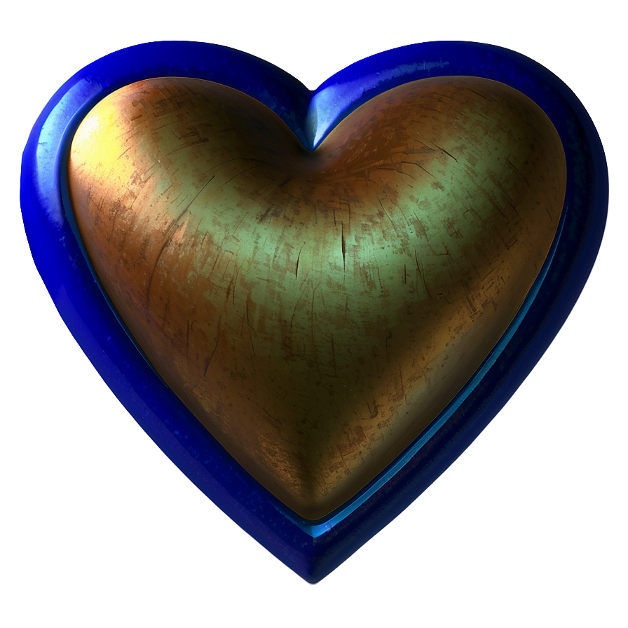 Ultramarine Blue Heart Icon Png 24 PNG Image