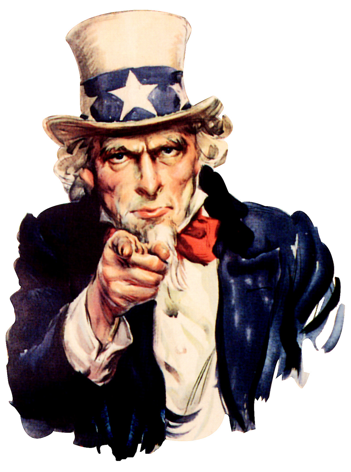 Uncle_ Sam_ Pointing_ Finger PNG Image