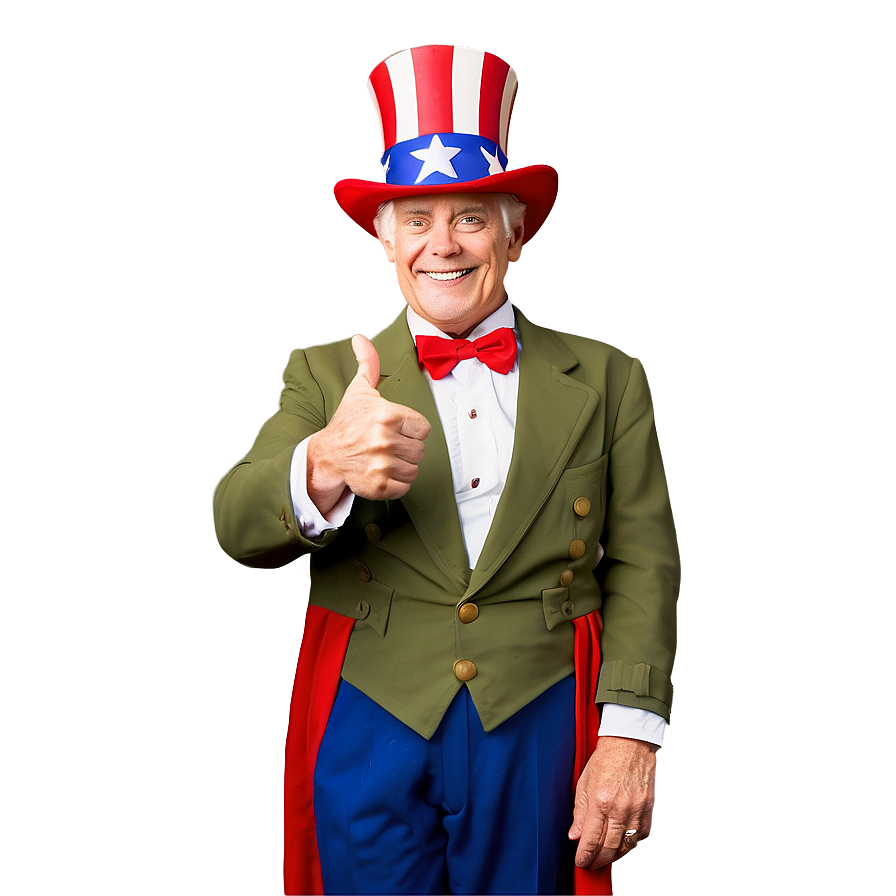 Uncle Sam Thumbs Up Png 75 PNG Image