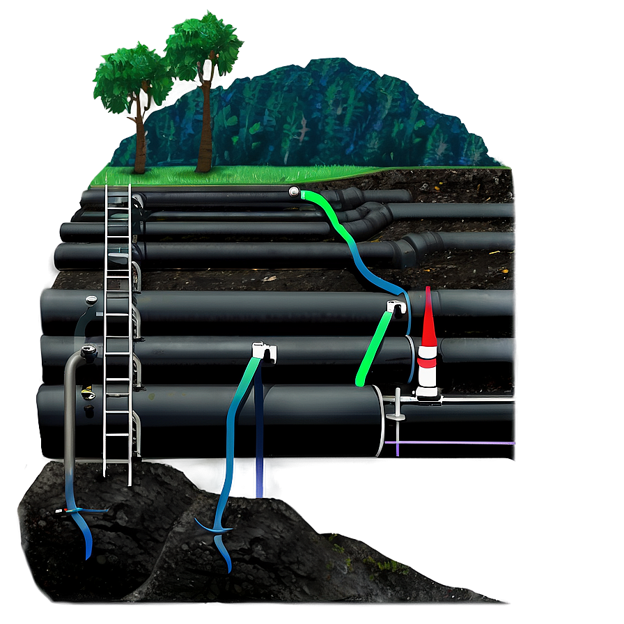 Underground Pipeline Png Bcf PNG Image