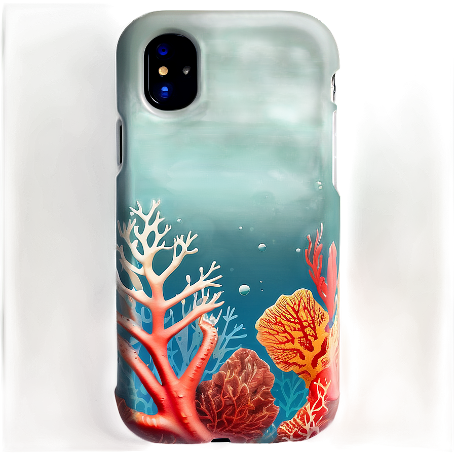 Underwater Coral Reef Phone Case Png 13 PNG Image