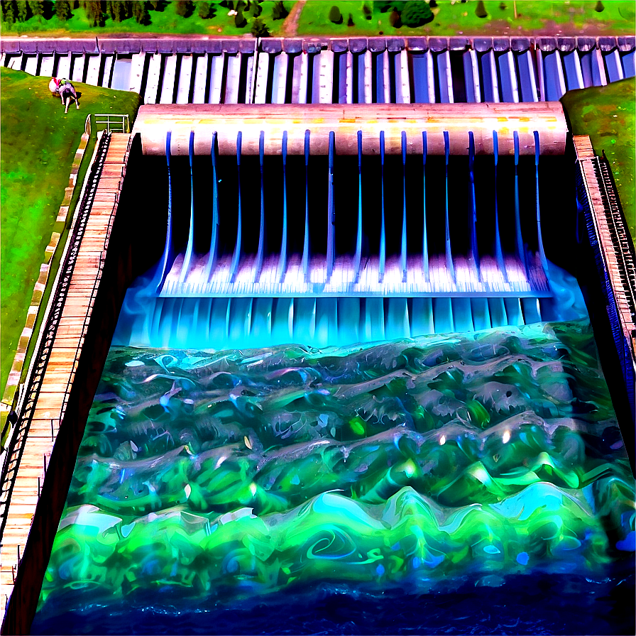 Underwater Gate Control Dam Png Osr PNG Image