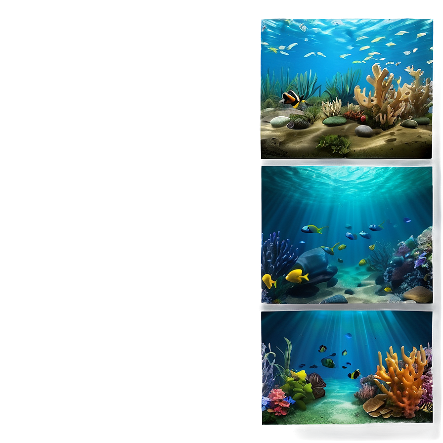 Underwater Landscape Png Qfr66 PNG Image