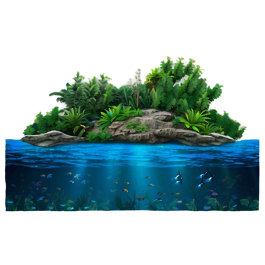 Underwater Ocean View Png Noe25 PNG Image