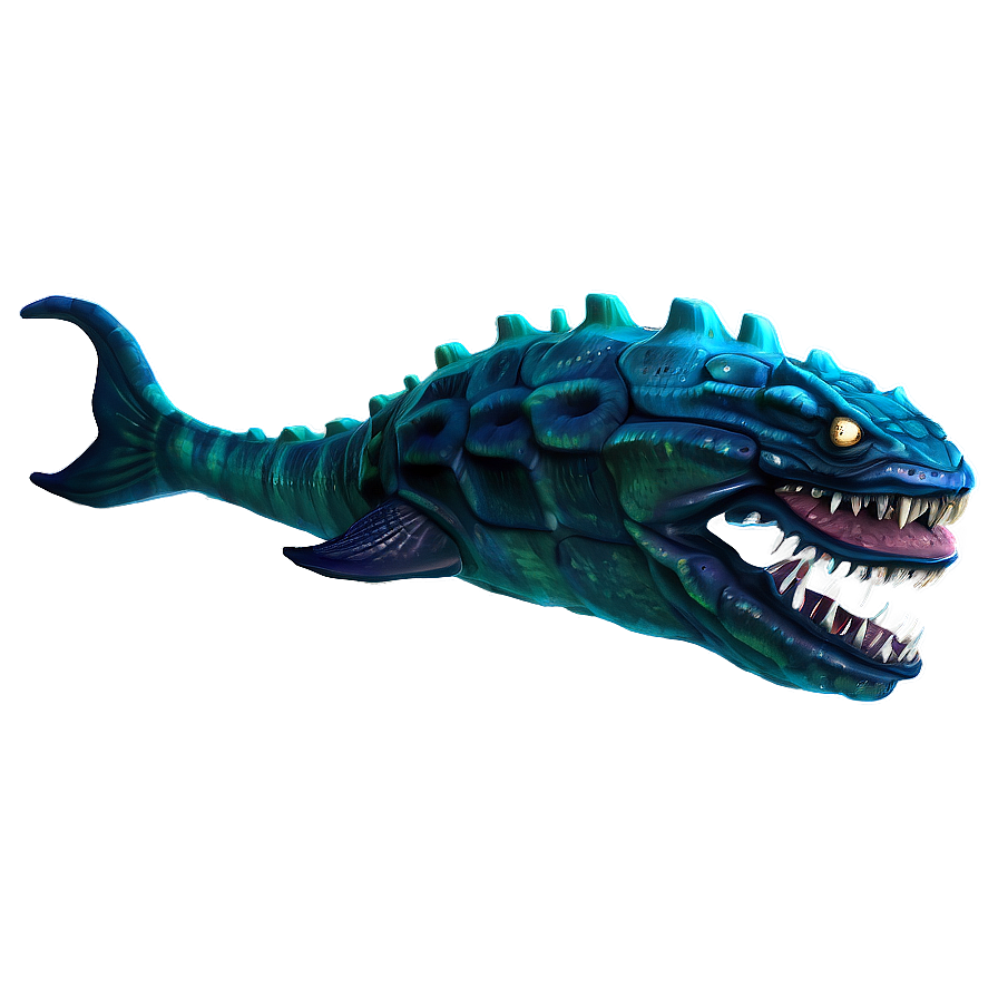 Underwater Sea Monster Png 7 PNG Image