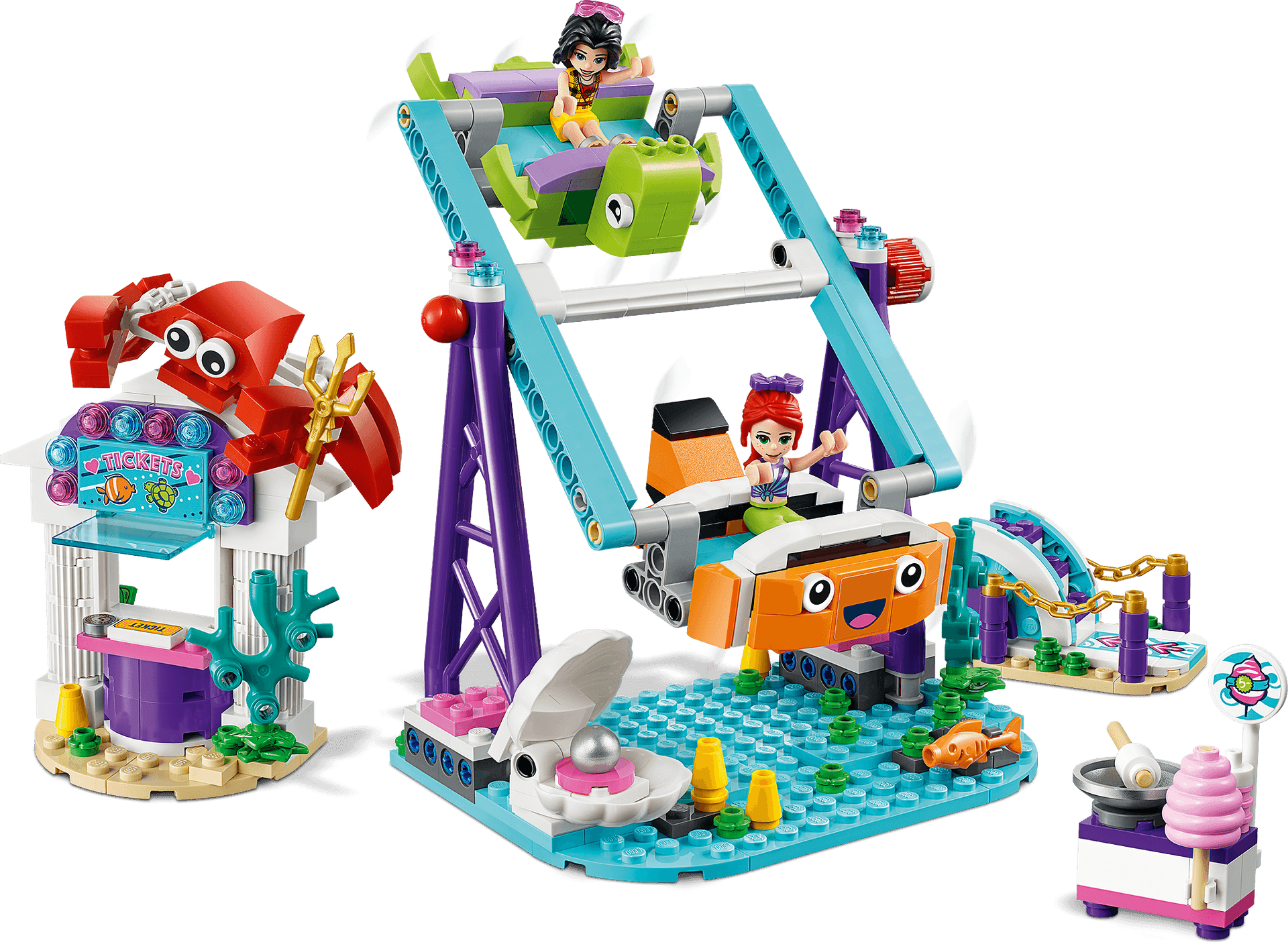 Underwater Theme Lego Playset PNG Image