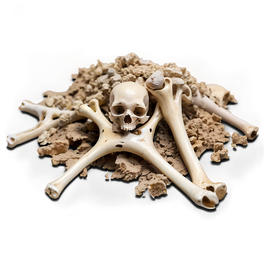 Unearthed Bone Pile Png 97 PNG Image