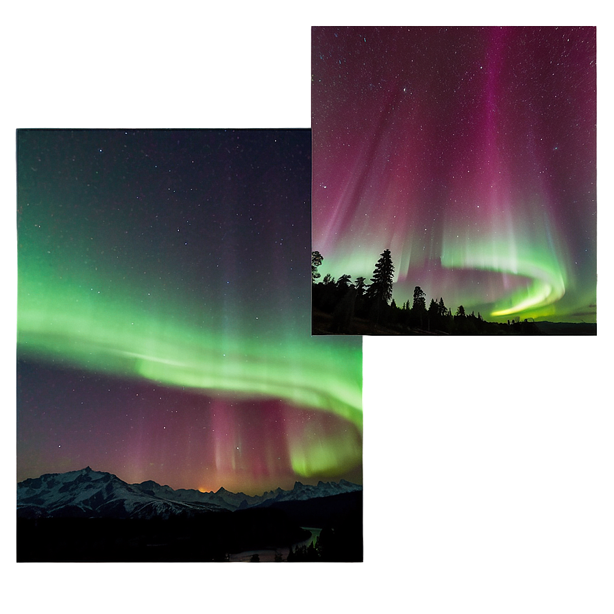 Unforgettable Aurora Sky Spectacle Png Shi97 PNG Image