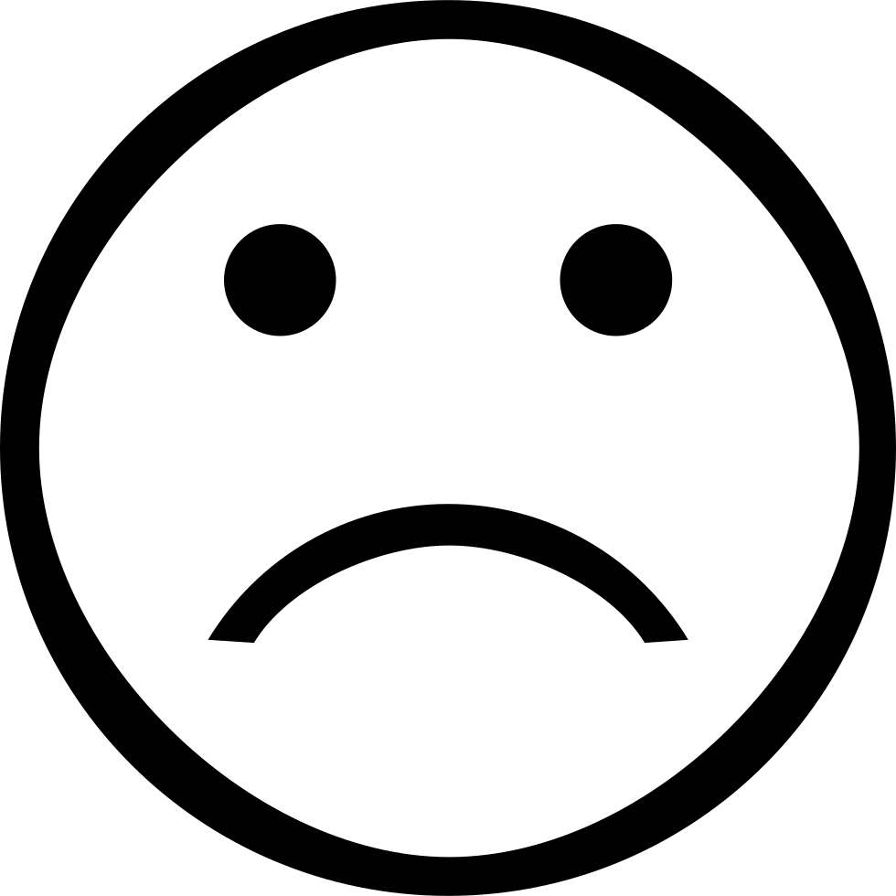 Unhappy_ Face_ Icon.png PNG Image