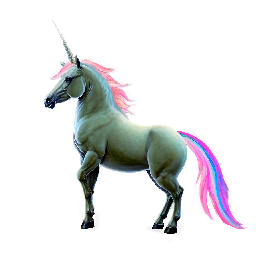 Unicorn And Moon Png 92 PNG Image