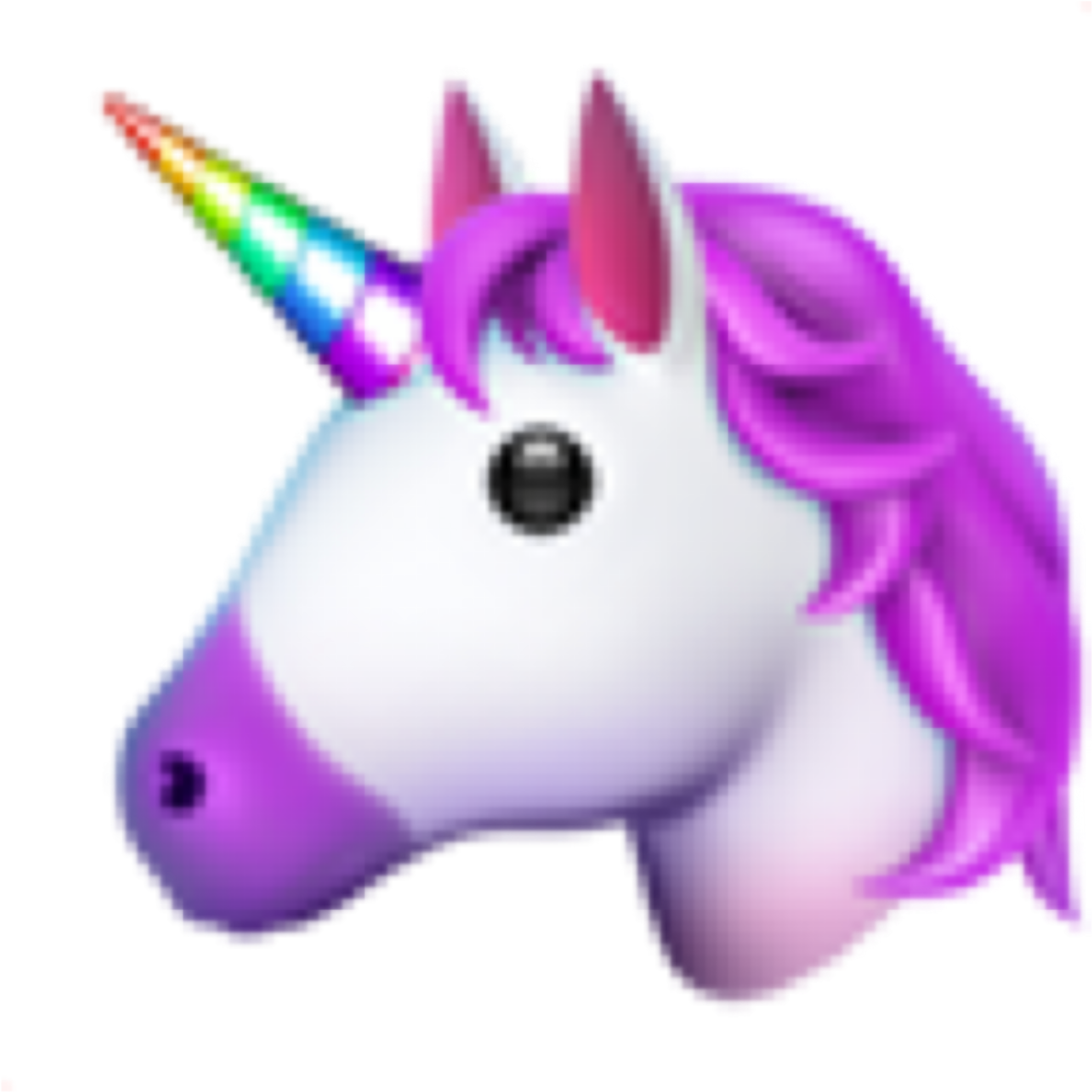 Unicorn Emojii Phone PNG Image