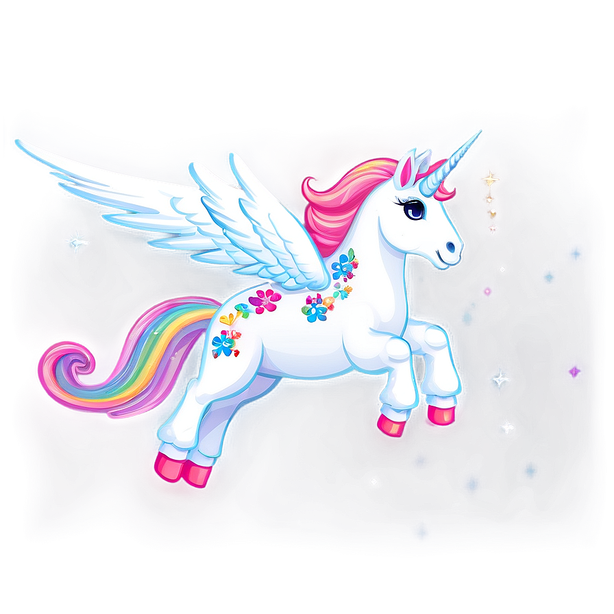 Unicorn With Wings Png 05032024 PNG Image