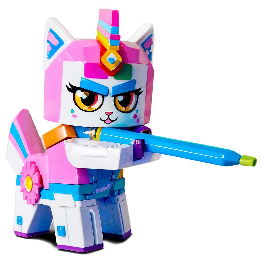 Unikitty In Action Png Syr PNG Image