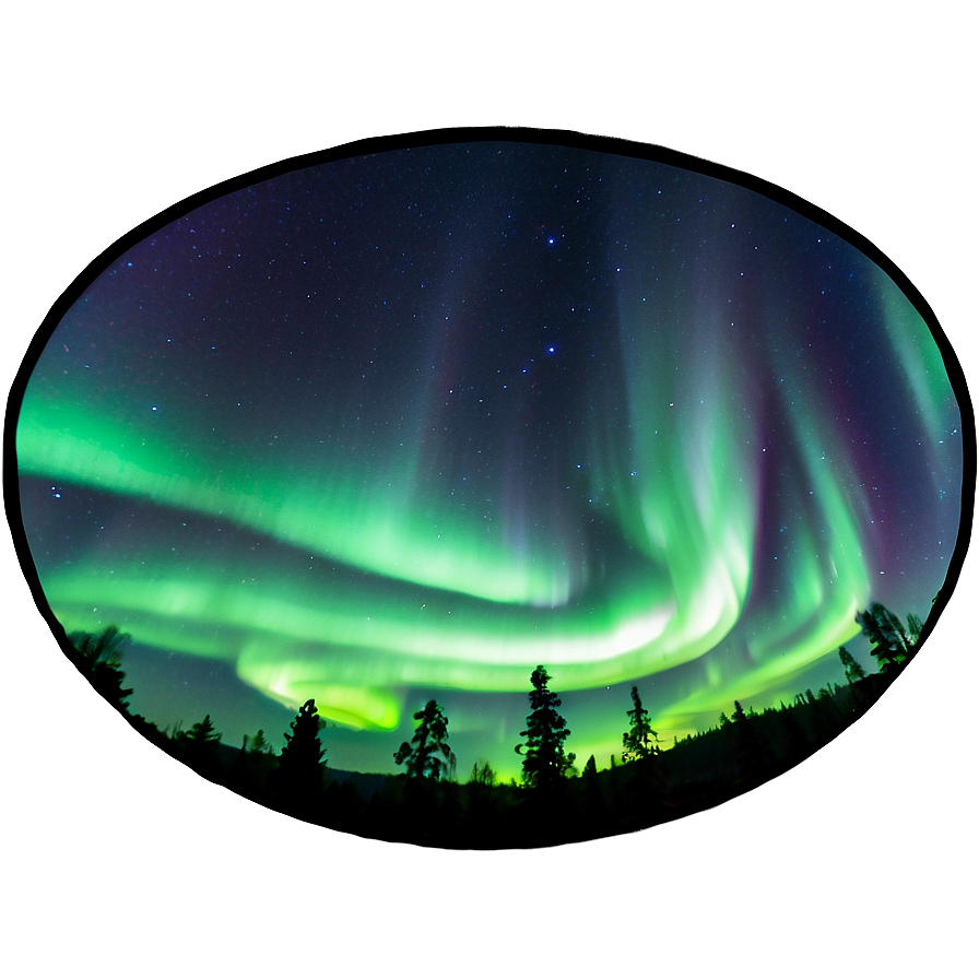 Unique Aurora Borealis Event Png Cmk PNG Image