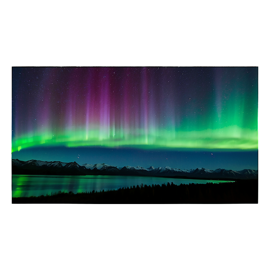 Unique Aurora Borealis Event Png Qme19 PNG Image