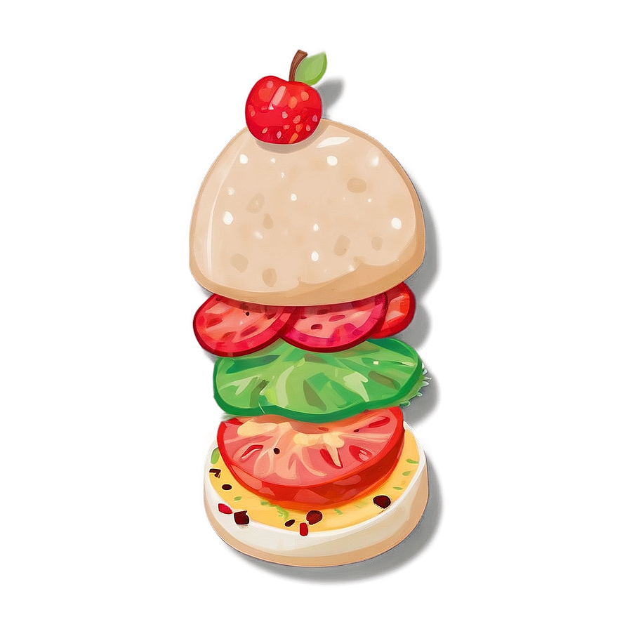 Unique Cute Food Png Srd20 PNG Image