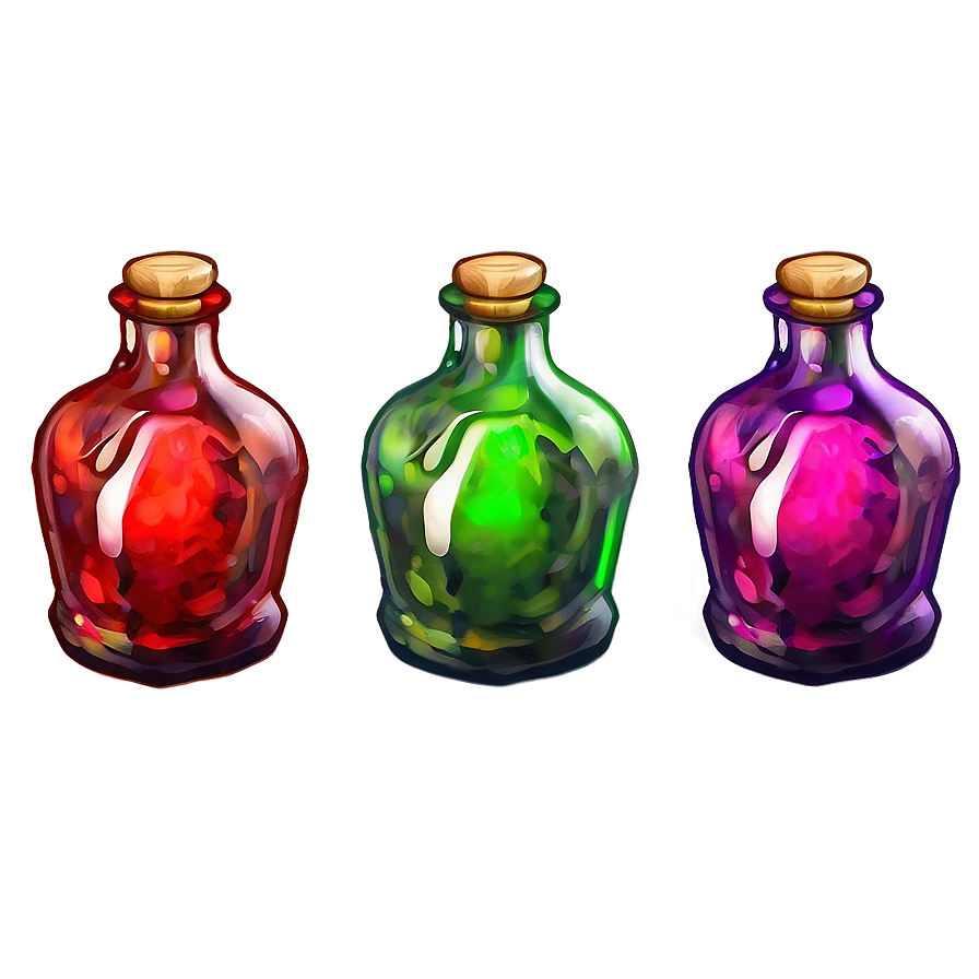 Unique Potion Bottle Png 54 PNG Image