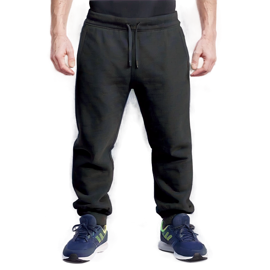 Unisex Black Sweatpants Png Fbd77 PNG Image