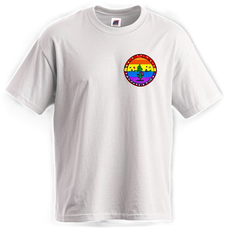 Unisex White Tee Png 28 PNG Image