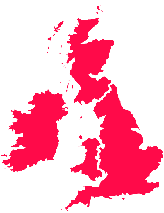 United Kingdom Outline Map PNG Image