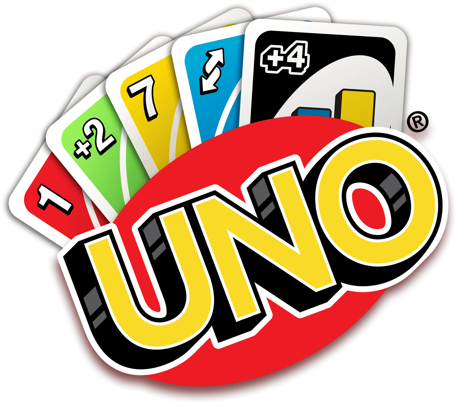 Uno Card Game Logoand Cards PNG Image