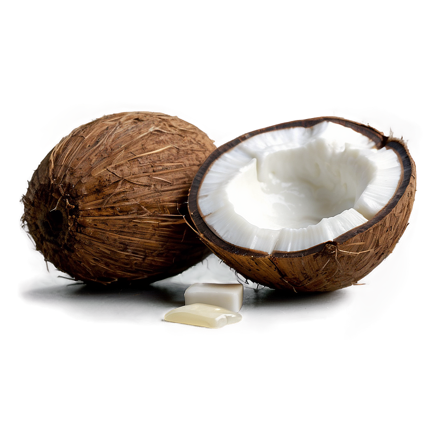 Unrefined Coconut Oil Png 06262024 PNG Image